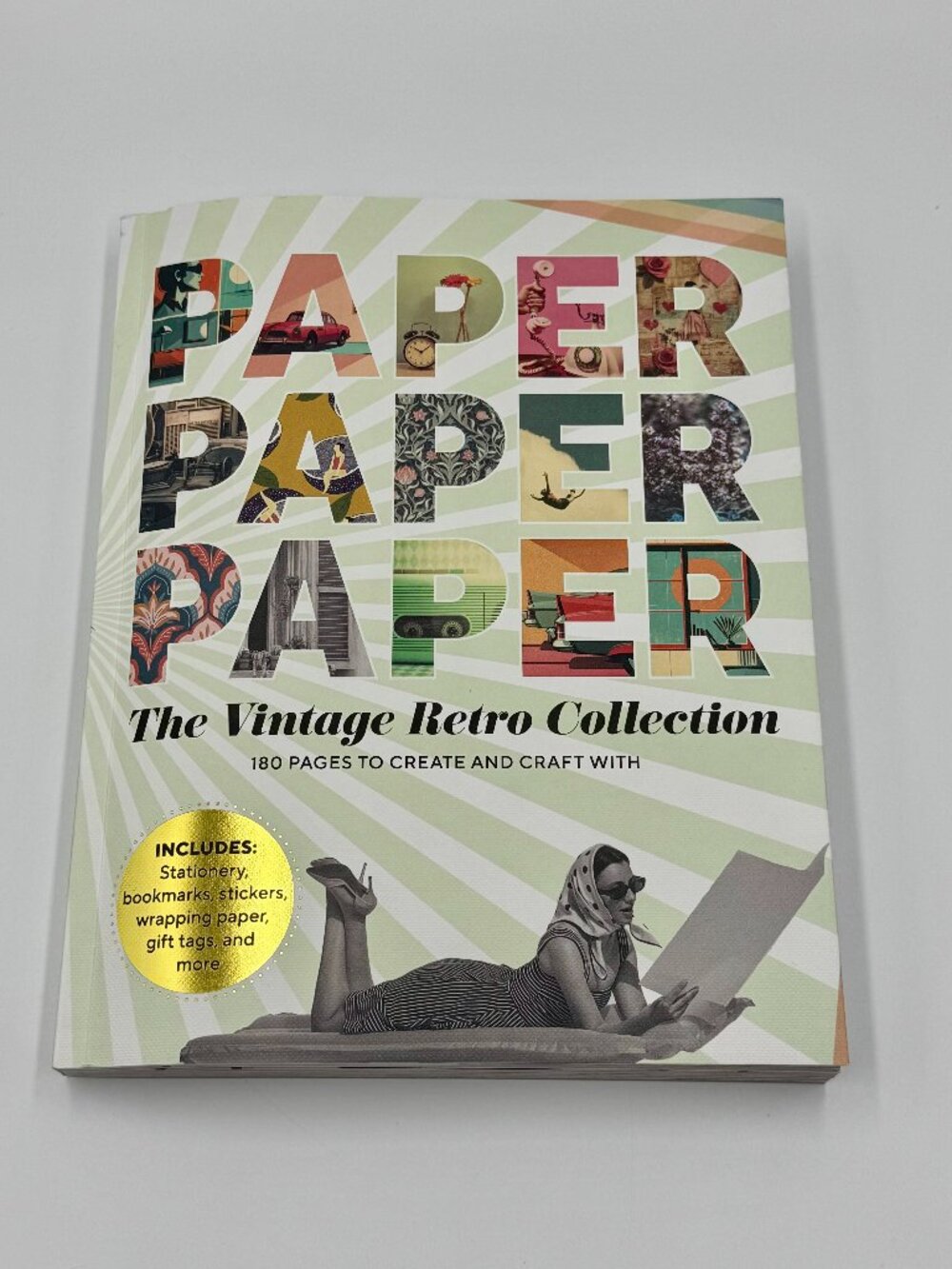 Paper, Paper, Paper The Vintage Retro Collection Art & Crafts Paper